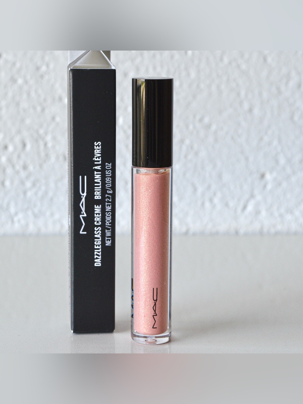 MAC Cosmetics Dazzleglass Lipgloss *SOFT DAZZLE* Limited Edition Pale Pink BNIB